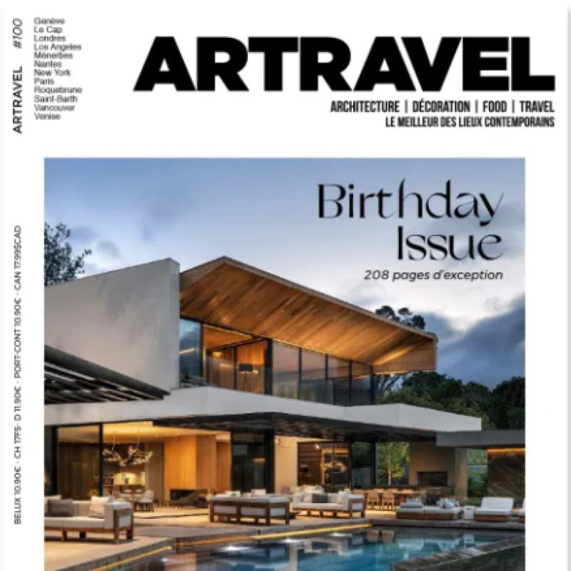 ARTRAVEL - Birthday Issue - N°100 - Un écrin contemporain pour collectionneurs